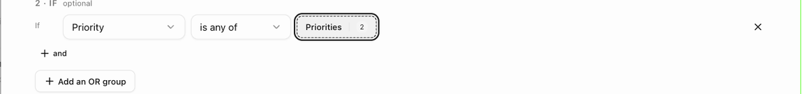 A condition row under 2 · If